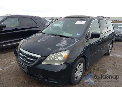 2007 Honda Odyssey Ex-L из США, поврежденный, VIN 5FNRL38737B068886